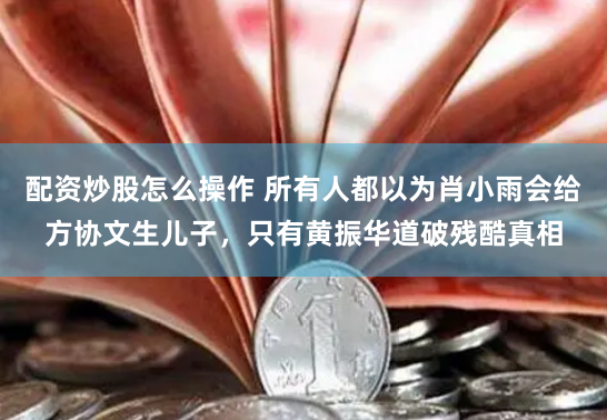 配资炒股怎么操作 所有人都以为肖小雨会给方协文生儿子，只有黄振华道破残酷真相